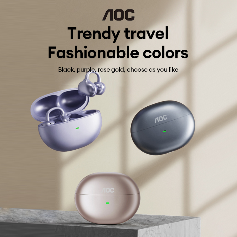 Video Gaming & Esports Usd Acc - AOC ACD2544 Kabellose Bluetooth-Ohrbügel-Kopfhörer Open-Ear-Kopfhörer Surround-Stereo-Sound