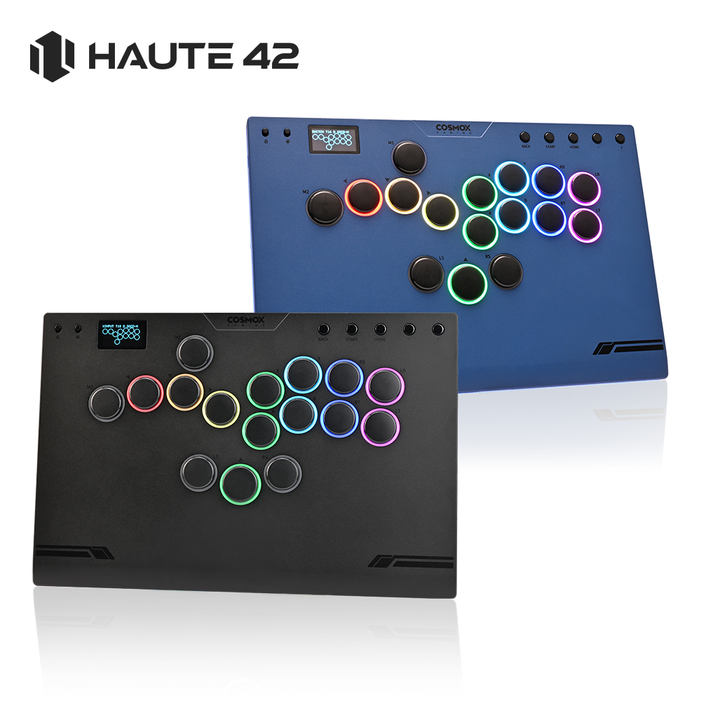 Esports Gaming Controller - Haute42 M-Ultra Gen 2 Aluminium-Legierung Hebellos-Arcade-Stick