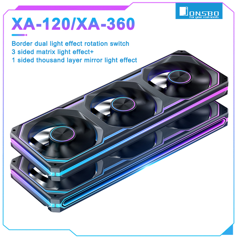 Esports Gaming Fan - JONSBO XA-120 XA-240 XA-360 120mm PC-Gehäuselüfter