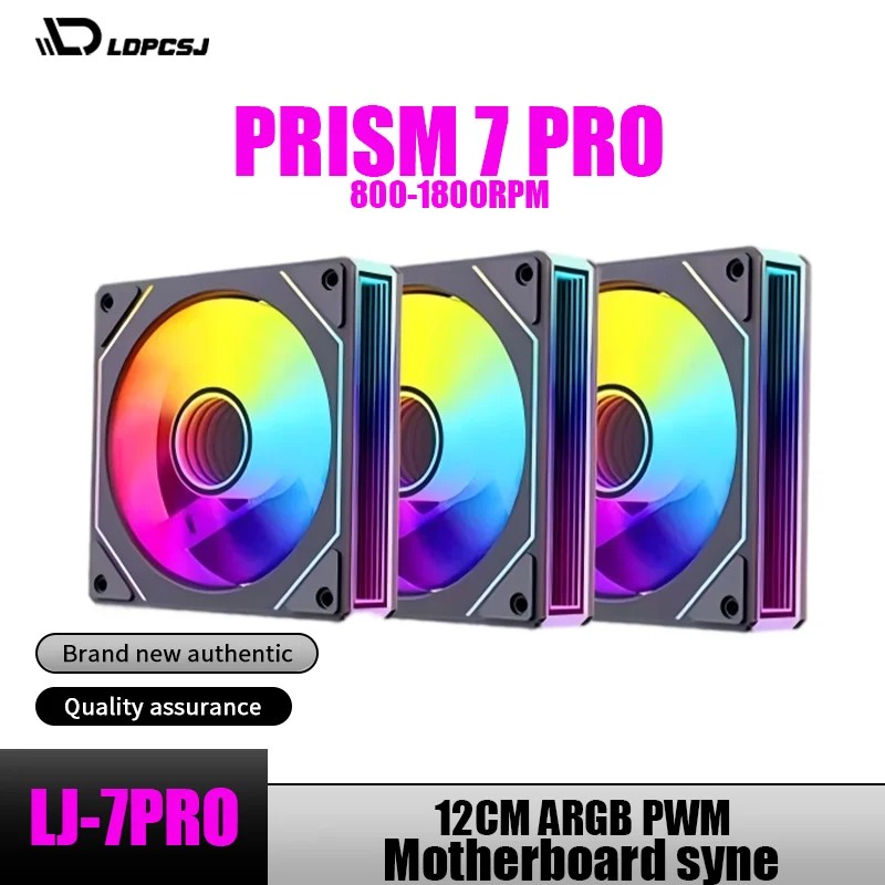 Esports Gaming Fan - LDPCSJ Prism 7 PRO ARGB PC-Gehäuselüfter