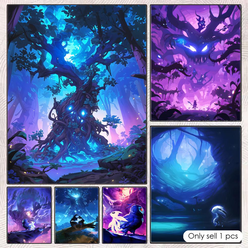 Esports Gaming Lounge - O-Ori and the B-Blind F-ForestS Poster-Wanddekoration