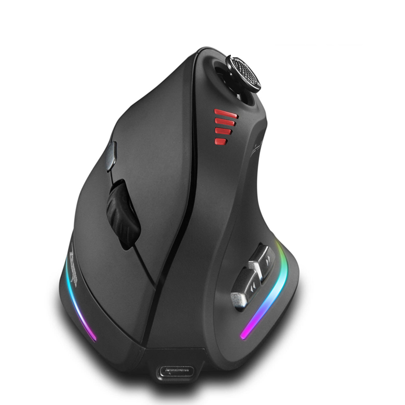 Esports Gaming Controller - Jomaa RGB-Hintergrundbeleuchtung, kabellose vertikale Maussteuerung für