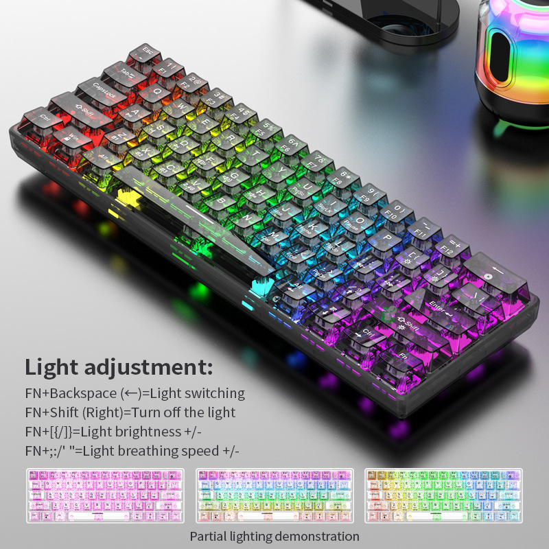 Transparente kabellose mechani – Esports Gaming Uk Bewertung und Preis