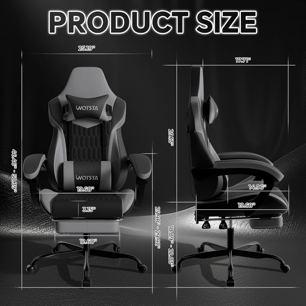 Ergonomischer Gaming-Stuhl aus – Video Gaming & Esports Usd Acc Bewertung und Preis