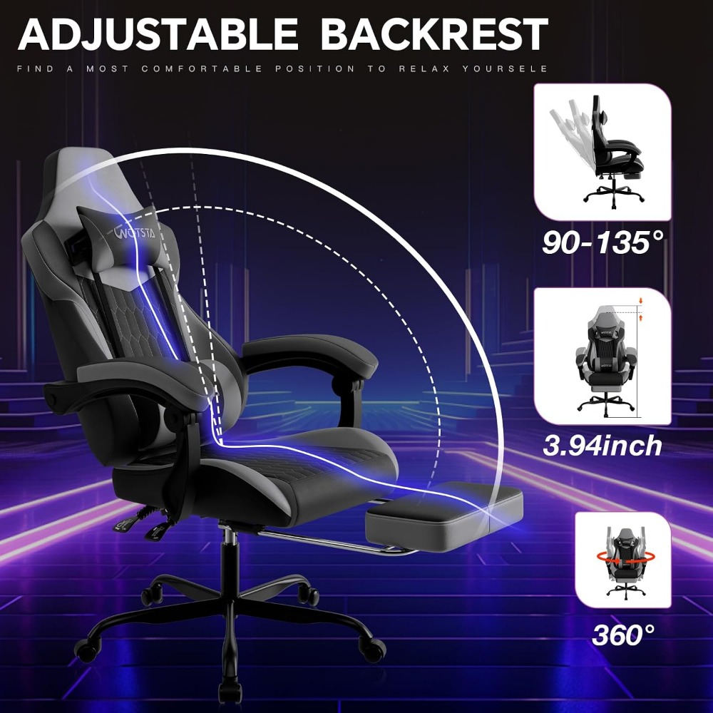 Ergonomischer Gaming-Stuhl aus – Video Gaming & Esports Usd Acc Bewertung und Preis