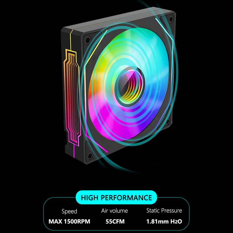 Jumpeak ms120 120mm gehäuse lü – Esports Gaming Fan Bewertung und Preis