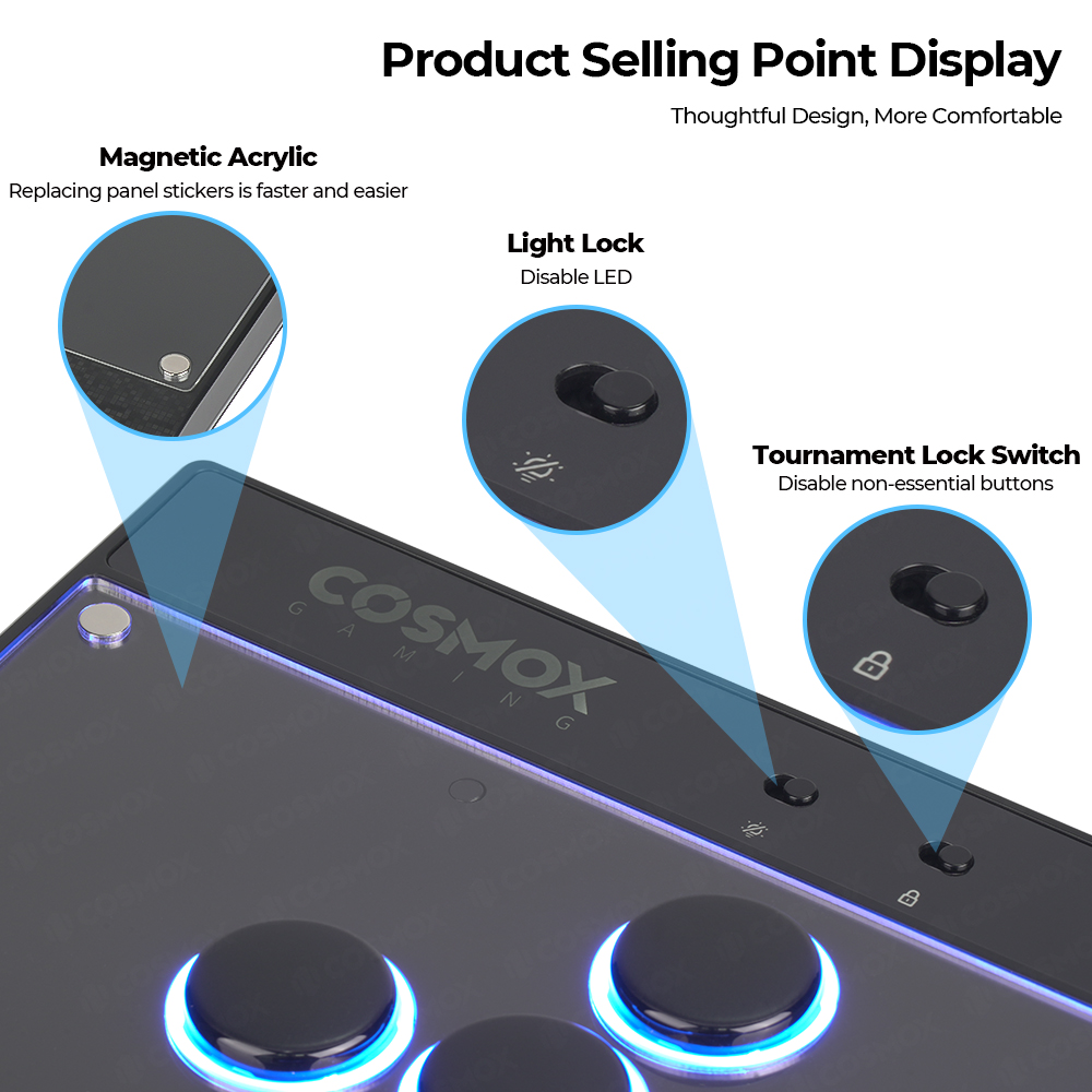 Haute42-COSMOX C16 Hebelloser  – Esports Gaming Controller Bewertung und Preis