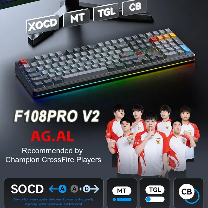 AULA F108 Pro V2 Mechanische T – Esports Gaming Uk Bewertung und Preis