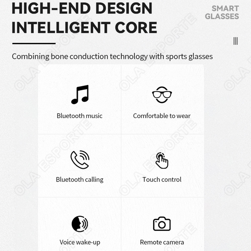 NEUE Smart-Brille V5.3 Bluetoo – Video Gaming & Esports Usd Acc Bewertung und Preis
