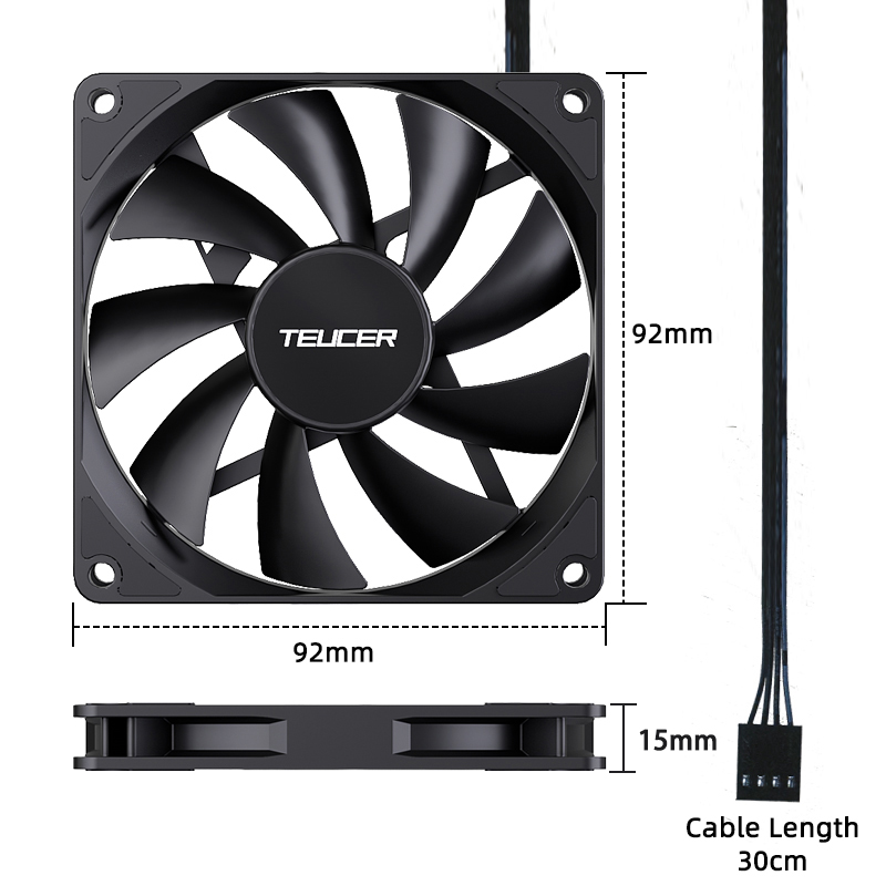 TEUCER UT-9015 PC-Gehäuselüfte – Esports Gaming Fan Bewertung und Preis
