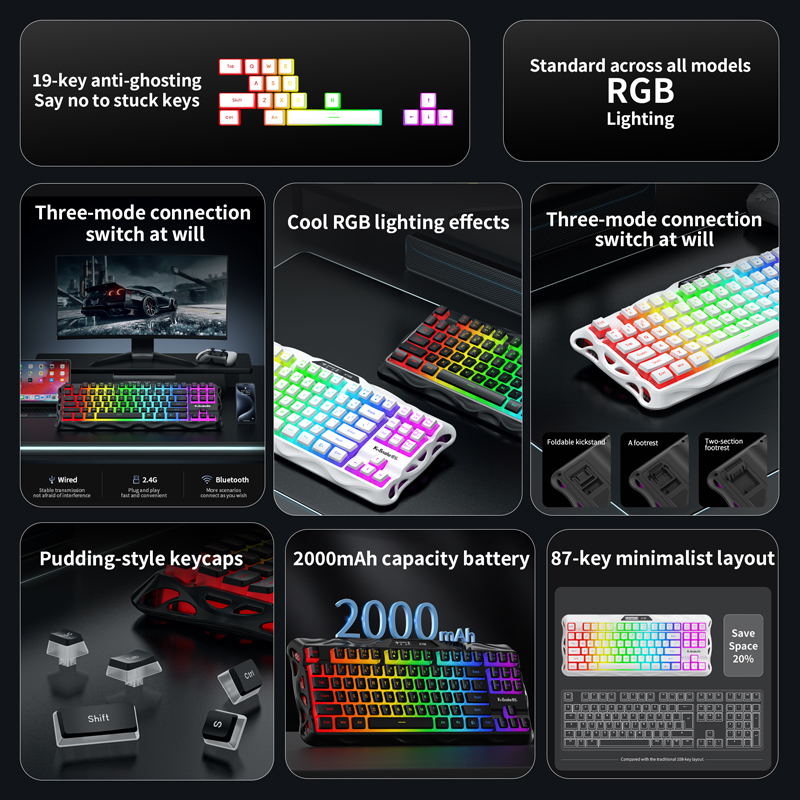ksnake K108 Bluetooth kabellos – Esports Gaming Uk Bewertung und Preis