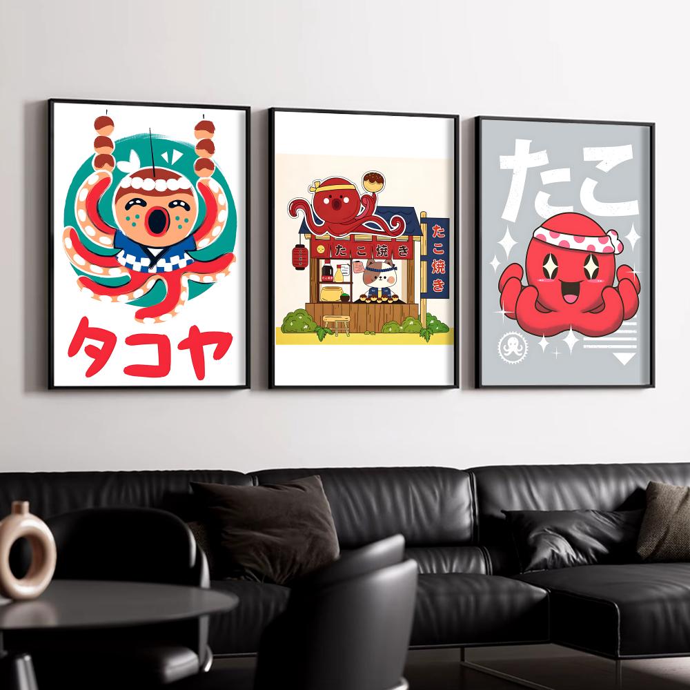 Niedliches Takoyaki-Poster, Wa – Esports Gaming Lounge Bewertung und Preis