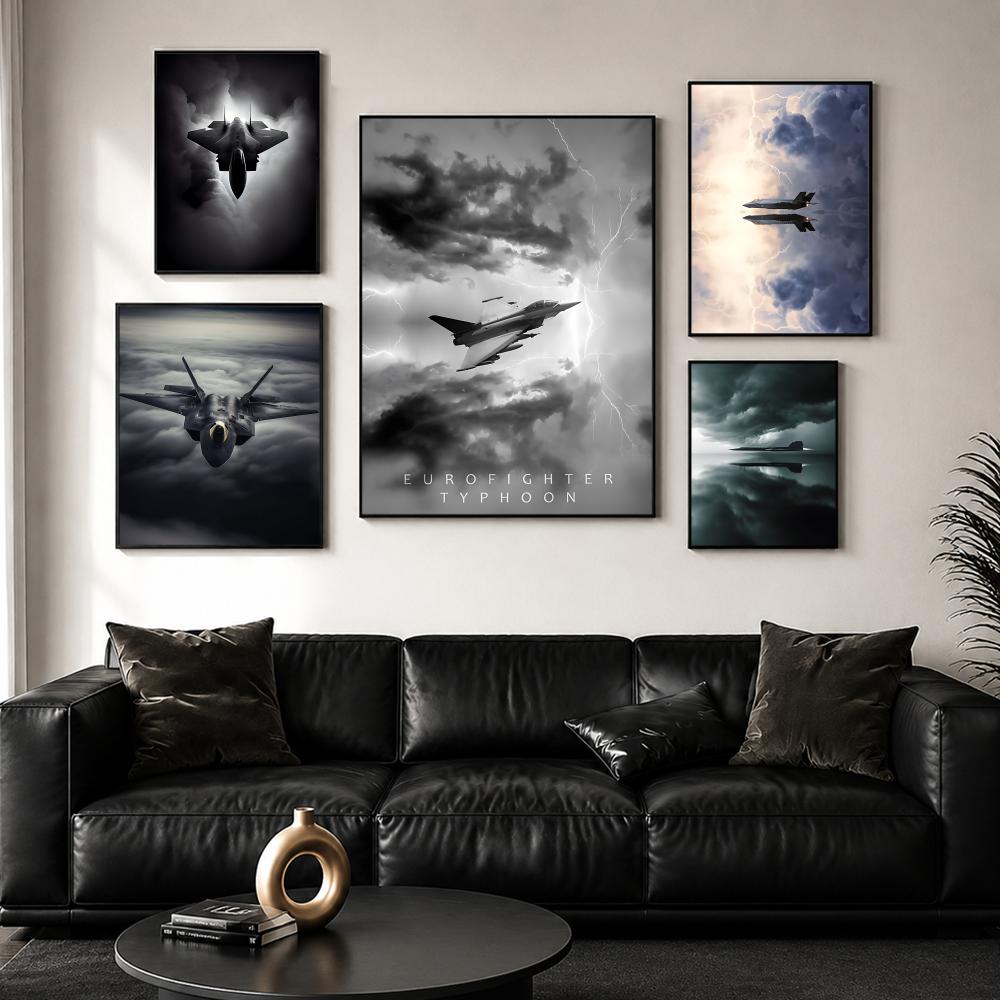 Cooles Kampfjet-Poster, Wandpo – Esports Gaming Lounge Bewertung und Preis