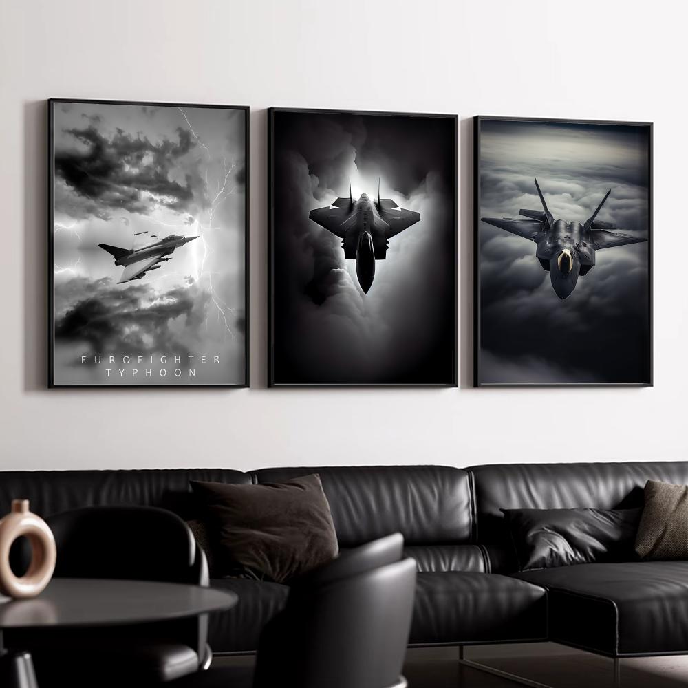 Cooles Kampfjet-Poster, Wandpo – Esports Gaming Lounge Bewertung und Preis
