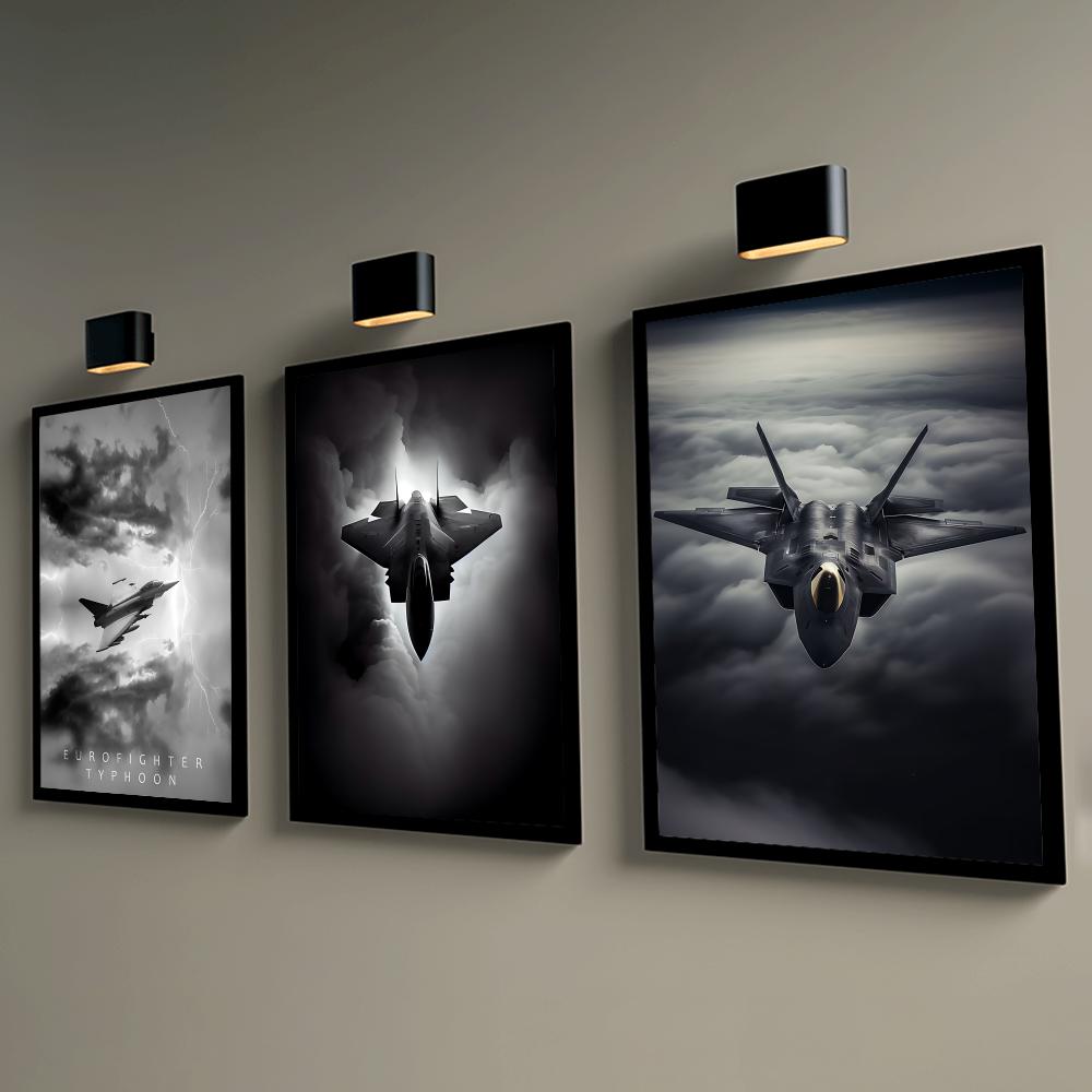 Cooles Kampfjet-Poster, Wandpo – Esports Gaming Lounge Bewertung und Preis