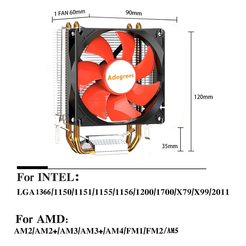 X99 CPU Luftkühler Leiser Proz – Esports Gaming Fan Bewertung und Preis