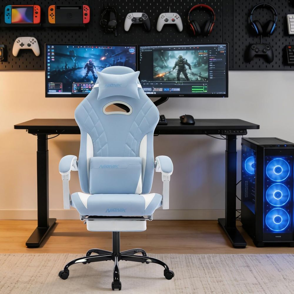Ergonomischer Gaming-Stuhl mit – Video Gaming & Esports Usd Acc Bewertung und Preis