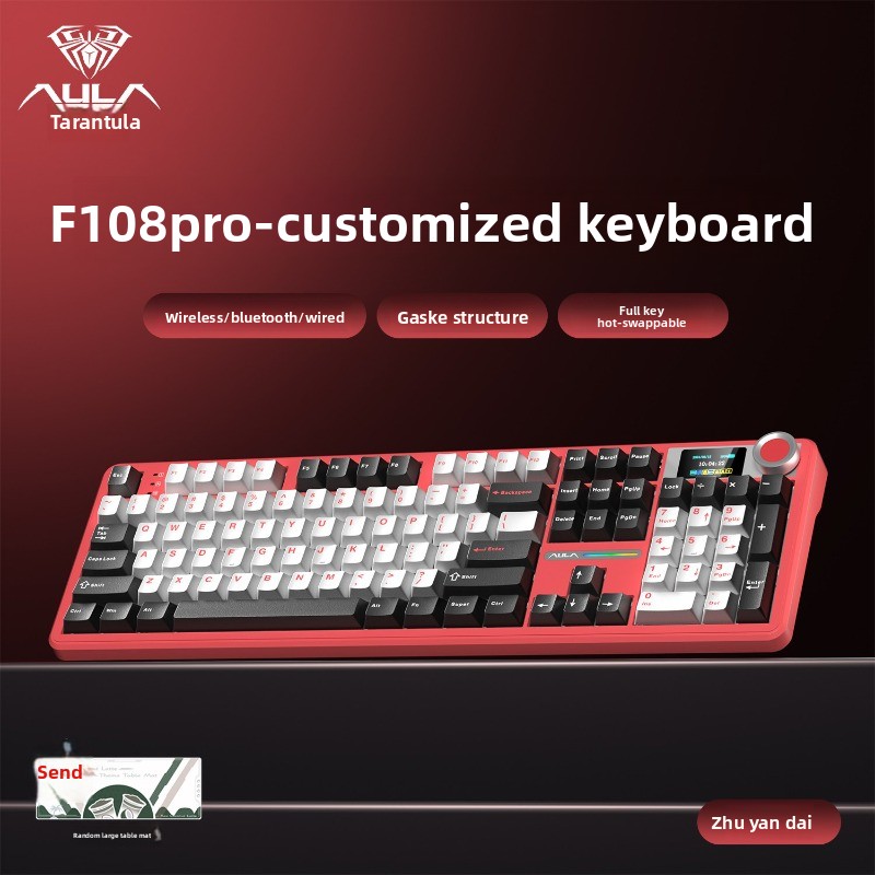 AULA F108 PRO Tri-Mode Kabello – Esports Gaming Uk Bewertung und Preis