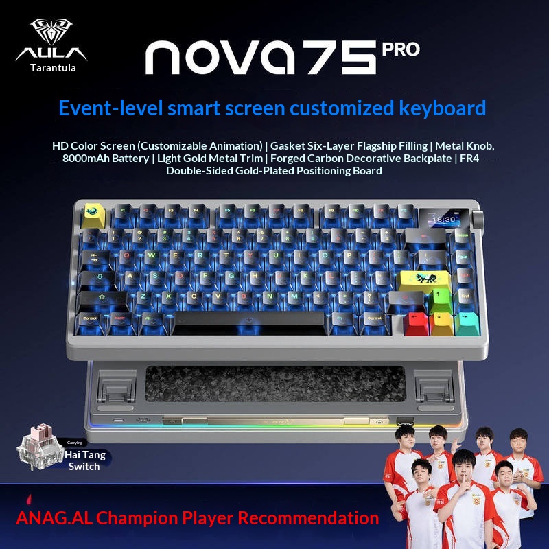 NOVA75 Kabellose 3-Modus Mecha – Esports Gaming Uk Bewertung und Preis
