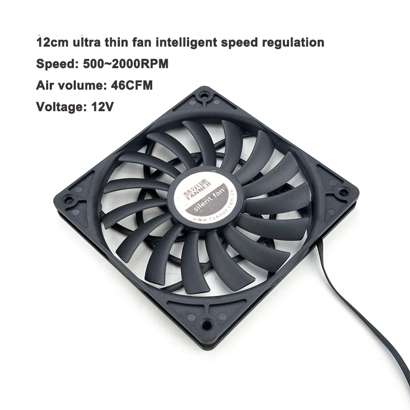 Ultradünner 12 mm dicker Lüfte – Esports Gaming Fan Bewertung und Preis