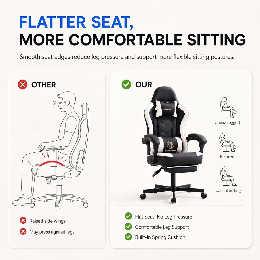 Ergonomischer Gaming-Stuhl für – Video Gaming & Esports Usd Acc Bewertung und Preis