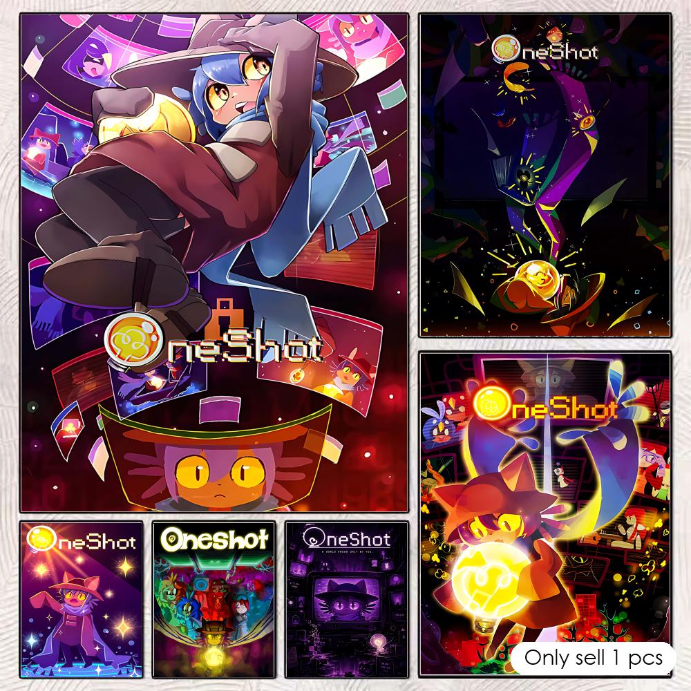 Puzzle Game O-OneShotS Poster, – Esports Gaming Lounge Bewertung und Preis