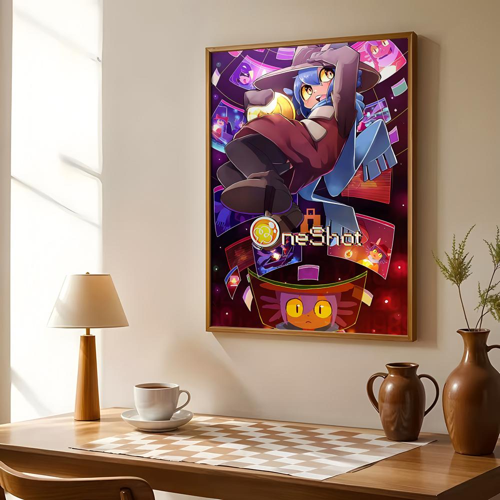 Puzzle Game O-OneShotS Poster, – Esports Gaming Lounge Bewertung und Preis