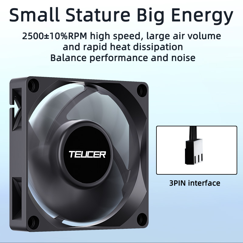 Teucer UT-7015 7 cm Chassis-Lü – Esports Gaming Fan Bewertung und Preis