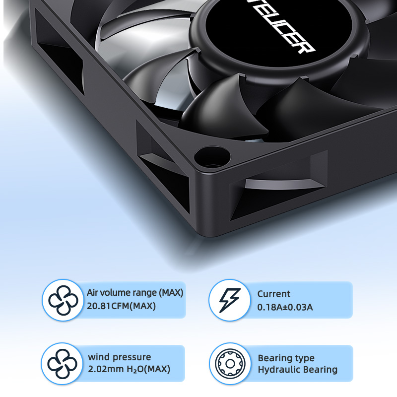 Teucer UT-7015 7 cm Chassis-Lü – Esports Gaming Fan Bewertung und Preis