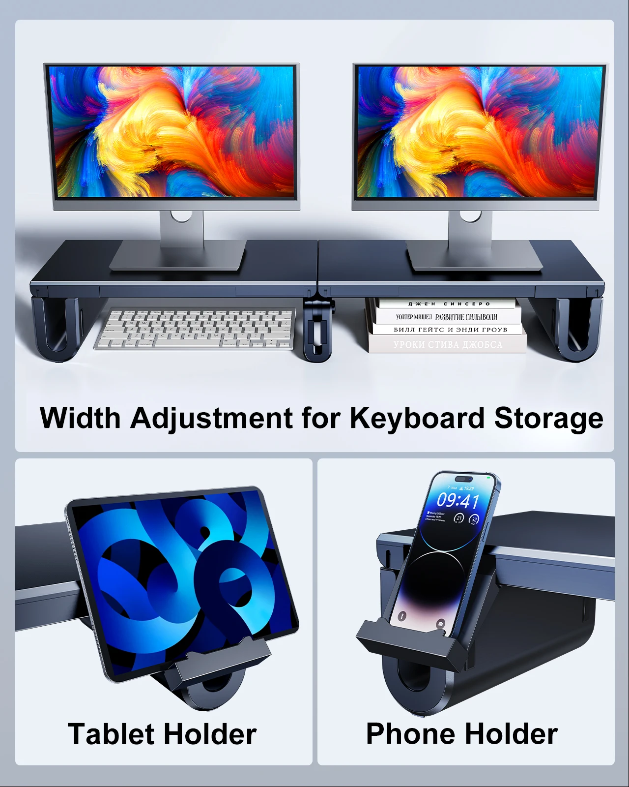 Oatsbasf Dual Monitor Ständer  – Dual Monitor Stand Bewertung und Preis