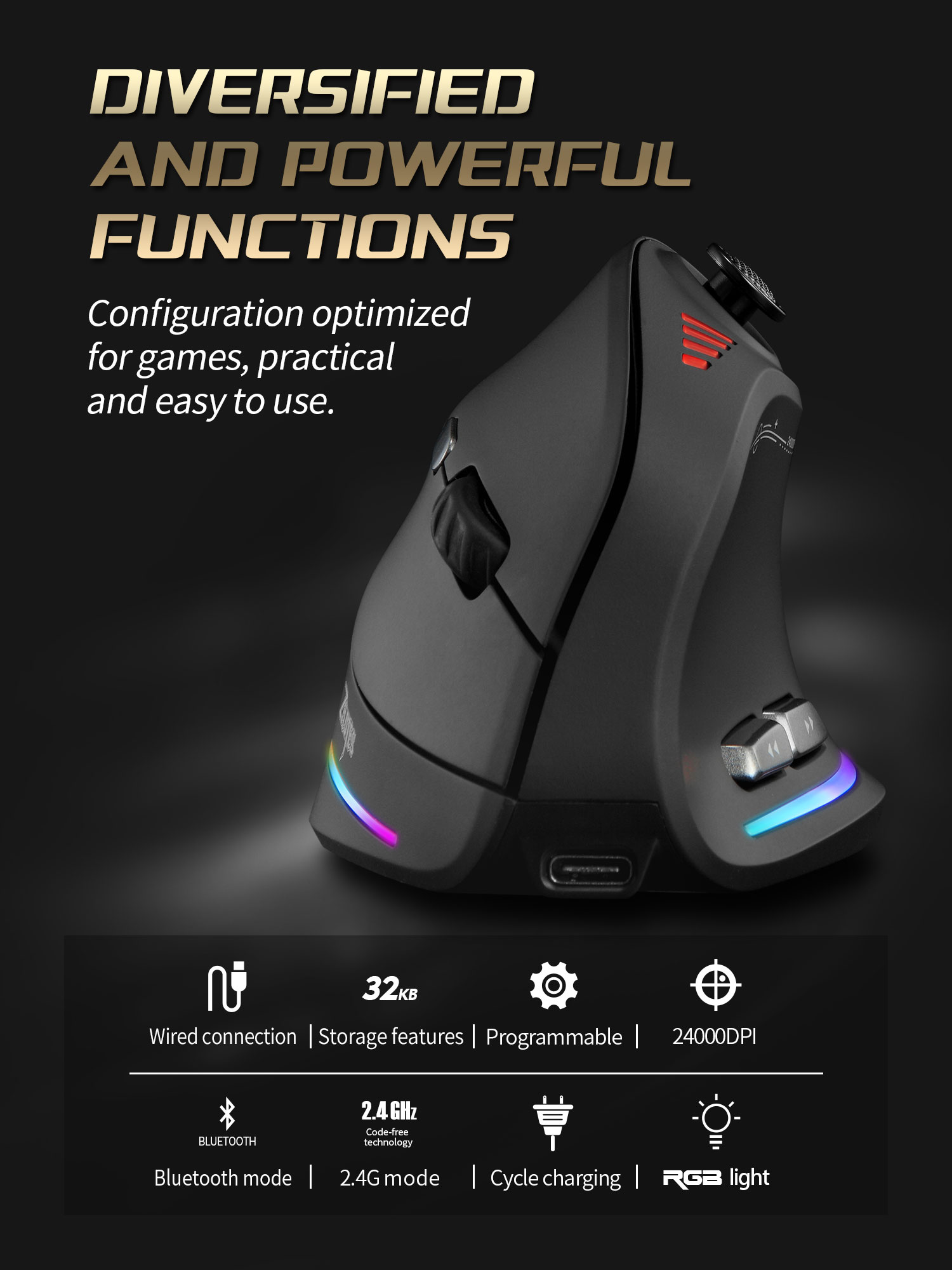 Jomaa RGB-Hintergrundbeleuchtu – Esports Gaming Controller Bewertung und Preis