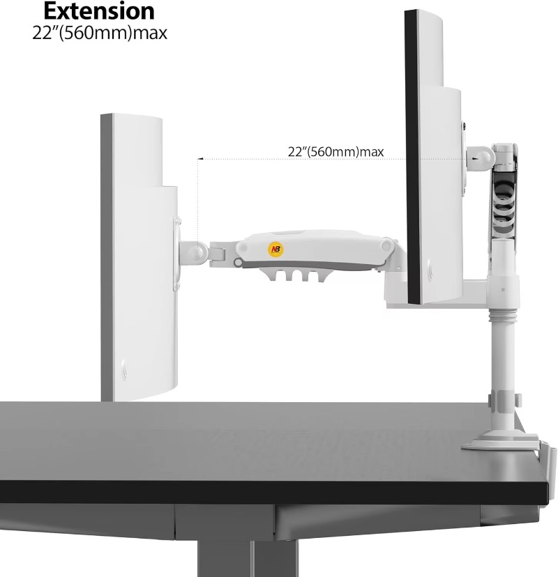 Dual-Monitor-Schreibtischhalte – Dual Monitor Stand Bewertung und Preis