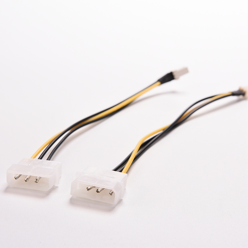 1pc 20cm 4 Pin Molex IDE Zu 3  – Esports Gaming Fan Bewertung und Preis