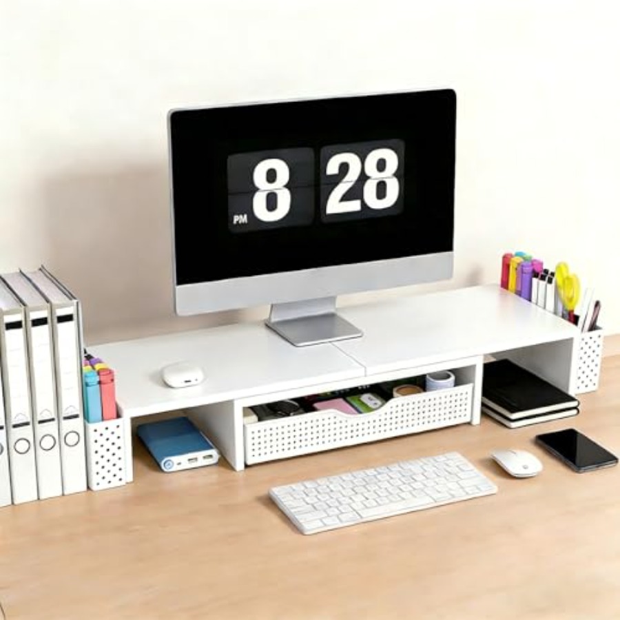 Metall-Schreibtischorganizer u – Dual Monitor Stand Bewertung und Preis